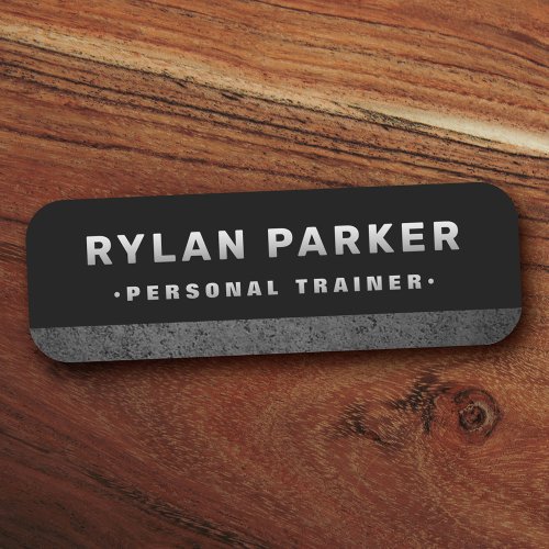 thumbnail image 2 of Custom Army Dress Black Name Tag – Regular Post, Jaymil Brand, Made In USA 2 of 4