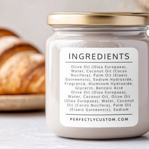 White or any color ingredient list product label